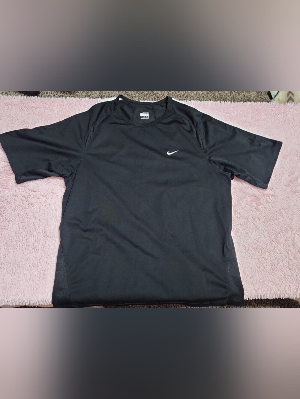 Womens Black Nike Large Tee